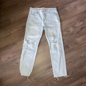 Light wash jeans, size 6